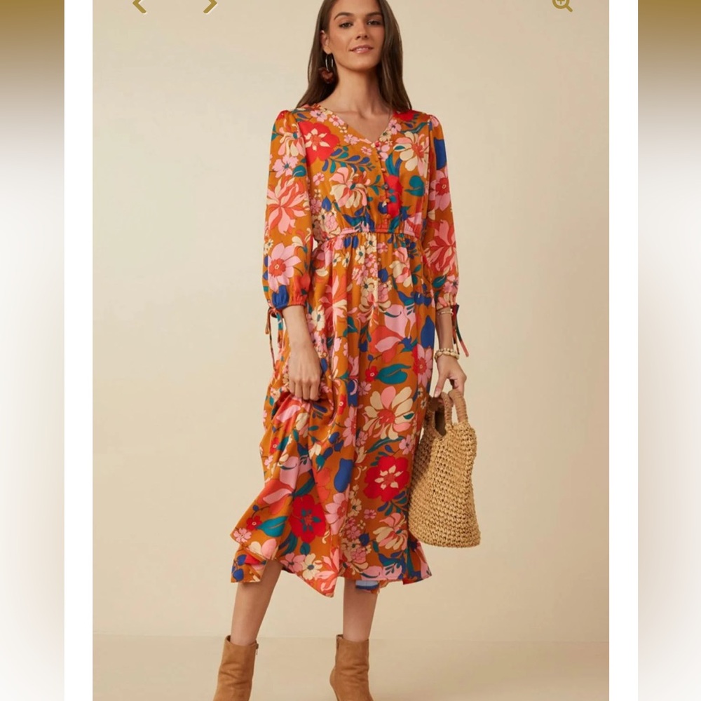 Floral Multicolor Dress